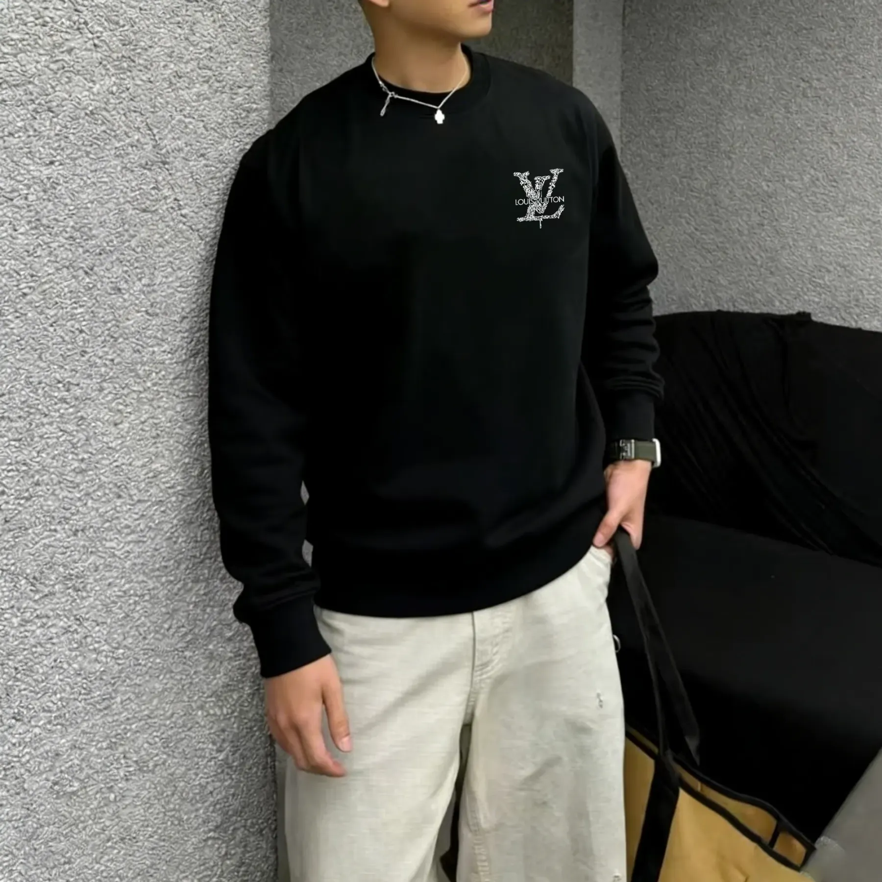 『S-5XL』大人の定番 合わせやすい ゆったり 春秋冬 プリント 快適 トレーナー