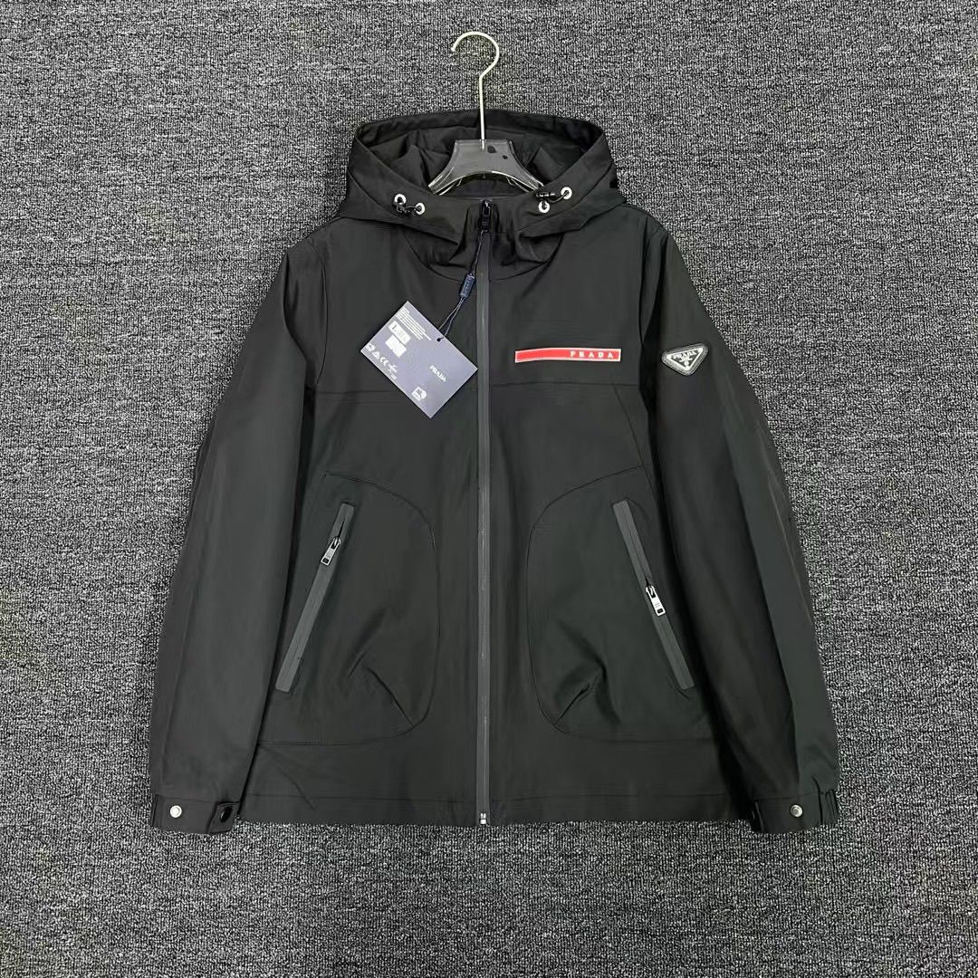 『M-4XL』春のフード付きジャケットカジュアルファッショントレンドアウターウェア