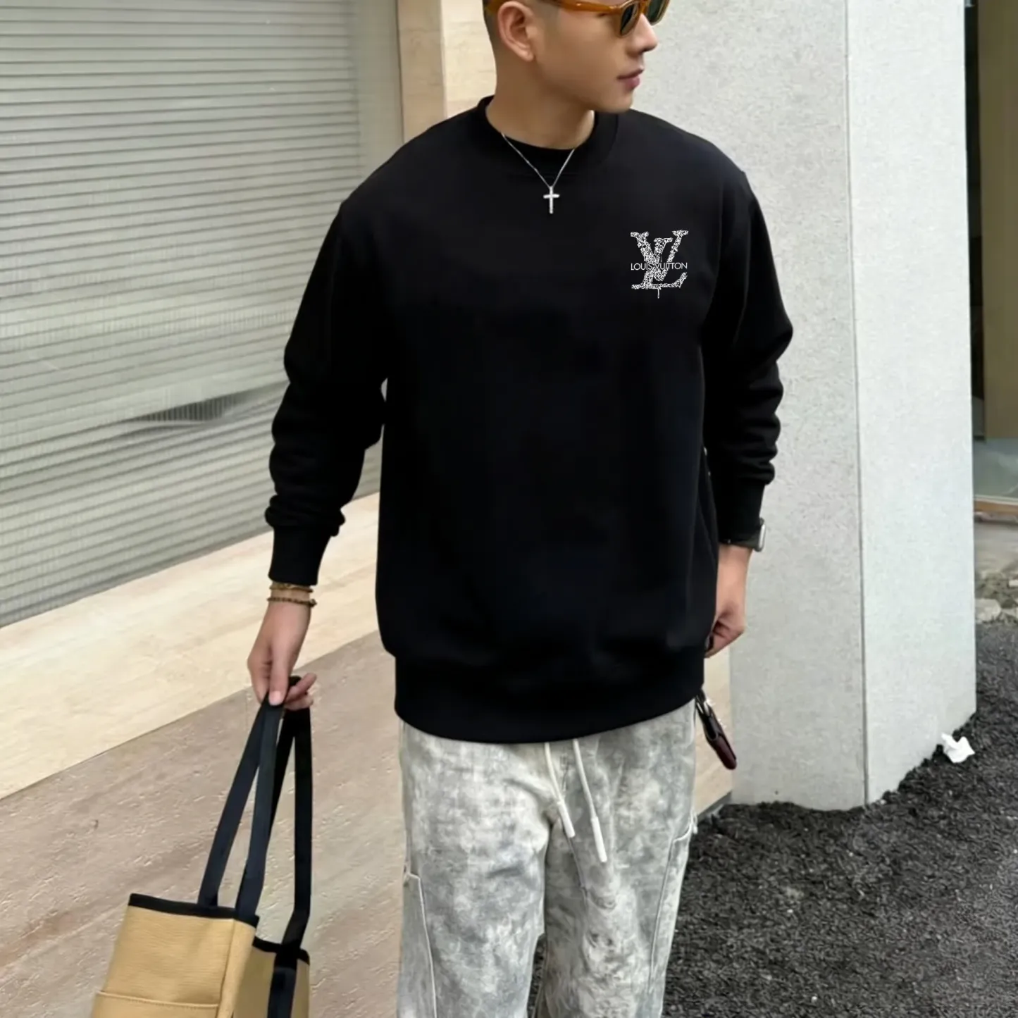 『S-5XL』大人の定番 合わせやすい ゆったり 春秋冬 プリント 快適 トレーナー