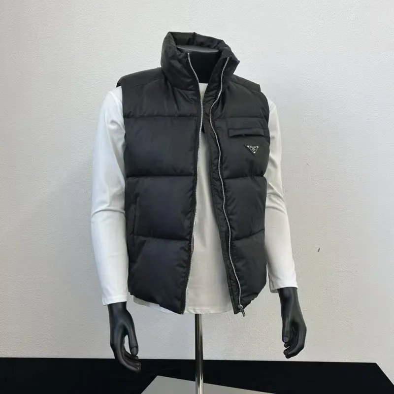 『L-4XL』大人らしいトレンド 高品質 シンプル 軽量 暖かい ダウンベスト