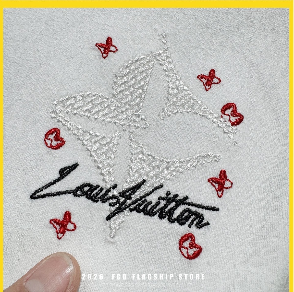 『M-3XL』メンズ刺繍入り半袖Tシャツ、通気性のあるハーフスリーブ