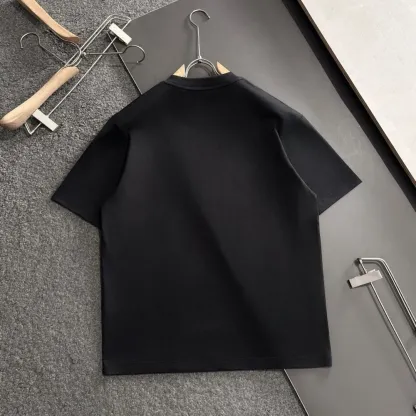 『M-3XL』新作 夏 刺繍 ユニセックス カジュアル ルーズ クルーネック 半袖 Tシャツ