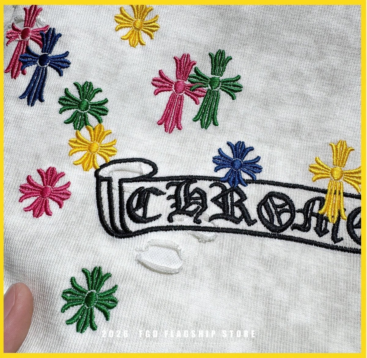 『M-4XL』新作夏物高級刺繍入りメンズ半袖Tシャツ