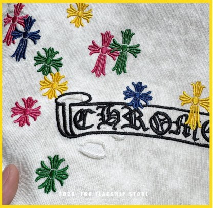 『M-4XL』新作夏物高級刺繍入りメンズ半袖Tシャツ