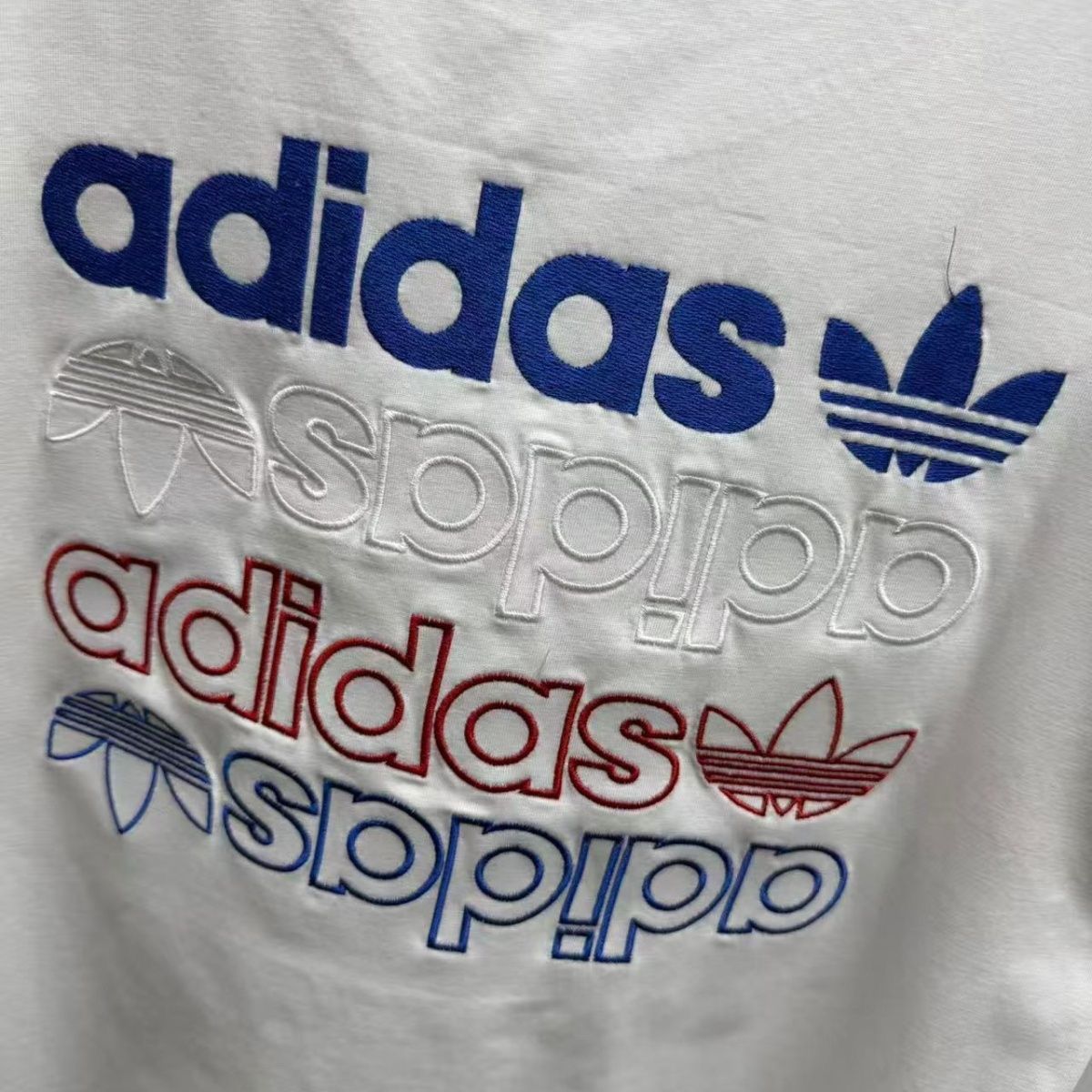 『S-2XL』夏新作 メンズ 刺繍入り ゆったりフィット トレンディ クルーネック 半袖 カジュアル Tシャツ