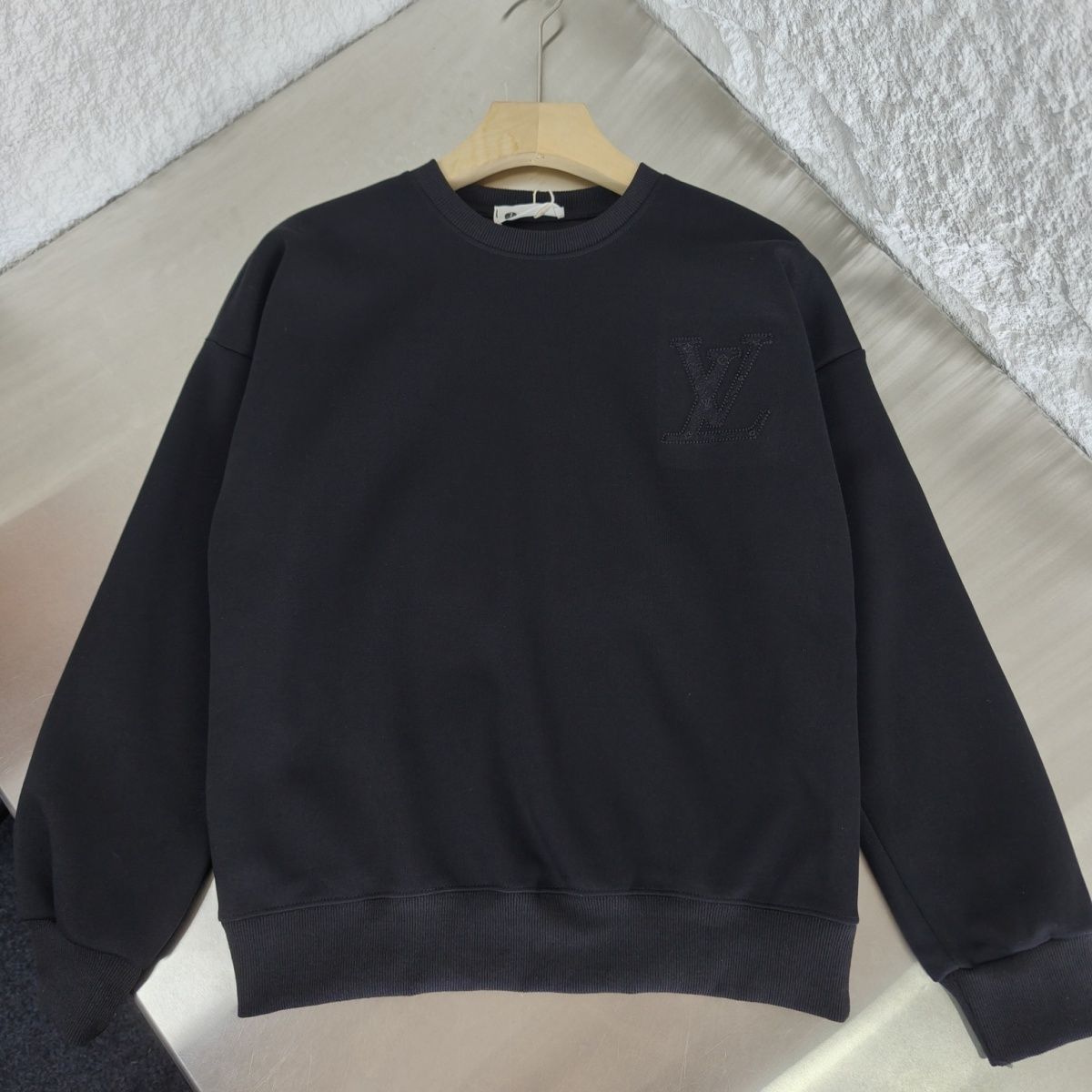 『L-4XL』新着 ヘビー刺繍文字カップルファッションスウェットシャツ