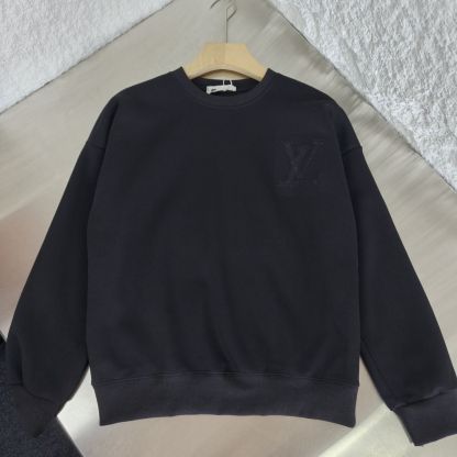 『L-4XL』新着 ヘビー刺繍文字カップルファッションスウェットシャツ