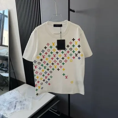 『S-2XL』ラグジュアリーで人気の夏物半袖カップル