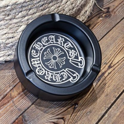 トレンディなレトロなステンレス製灰皿、大型、パーソナライズされた灰皿