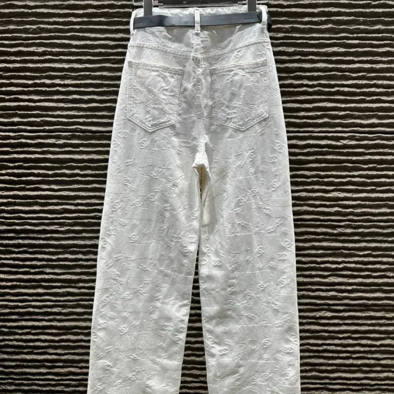 『S-XL』着心地良い 今季も大流行 モード ジャカード デニム パンツ