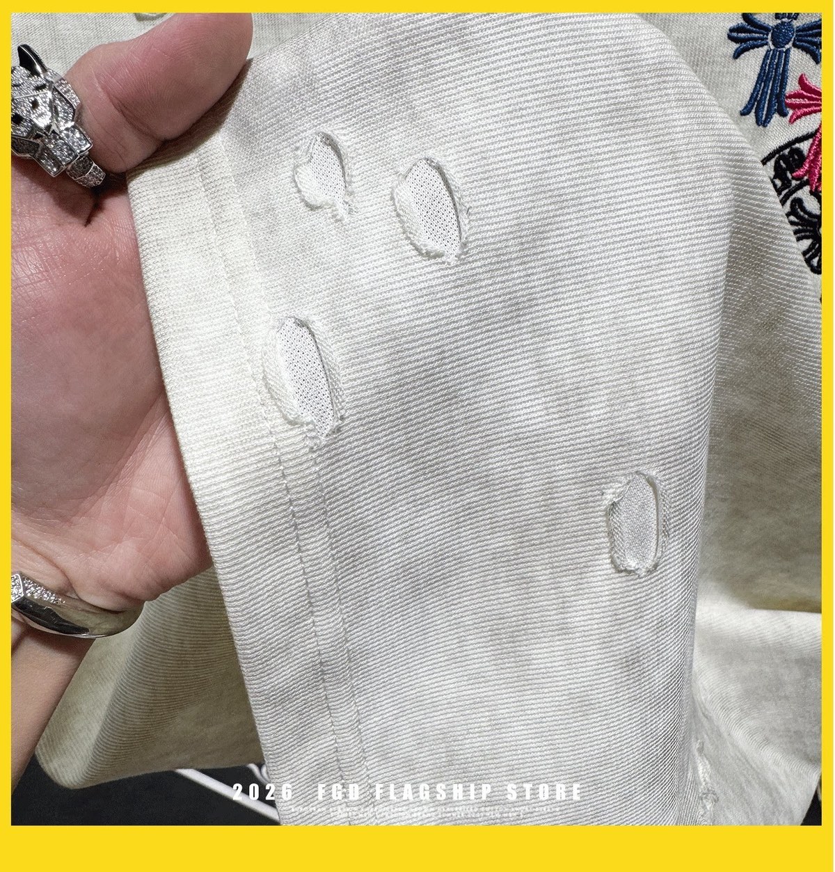 『M-4XL』新作夏物高級刺繍入りメンズ半袖Tシャツ