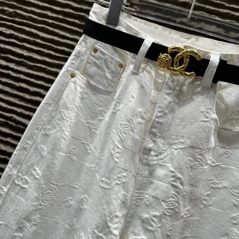 『S-XL』着心地良い 今季も大流行 モード ジャカード デニム パンツ