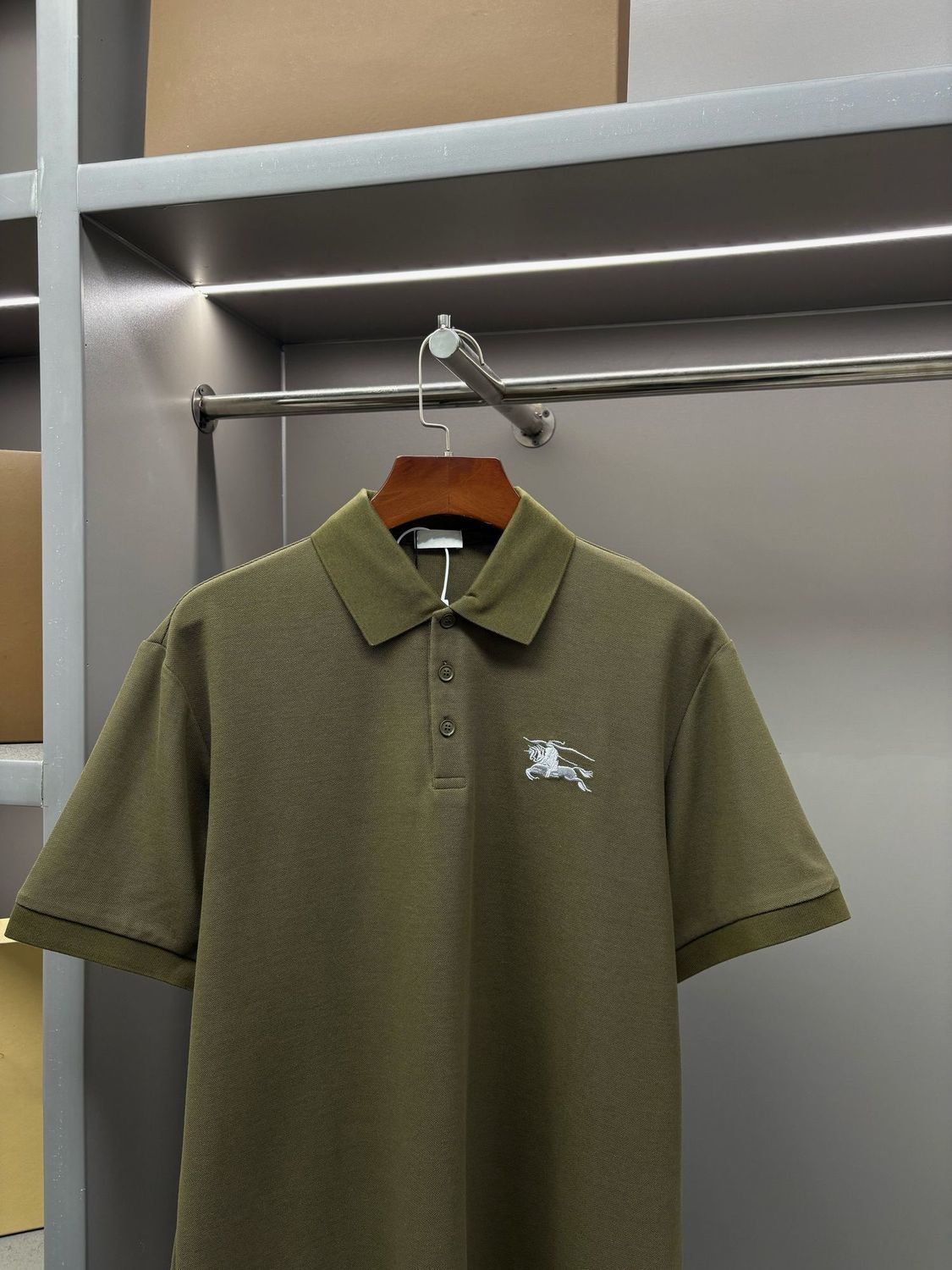 『S-2XL』春の新作、メンズの刺繍入りポロシャツ、カジュアルビジネス半袖