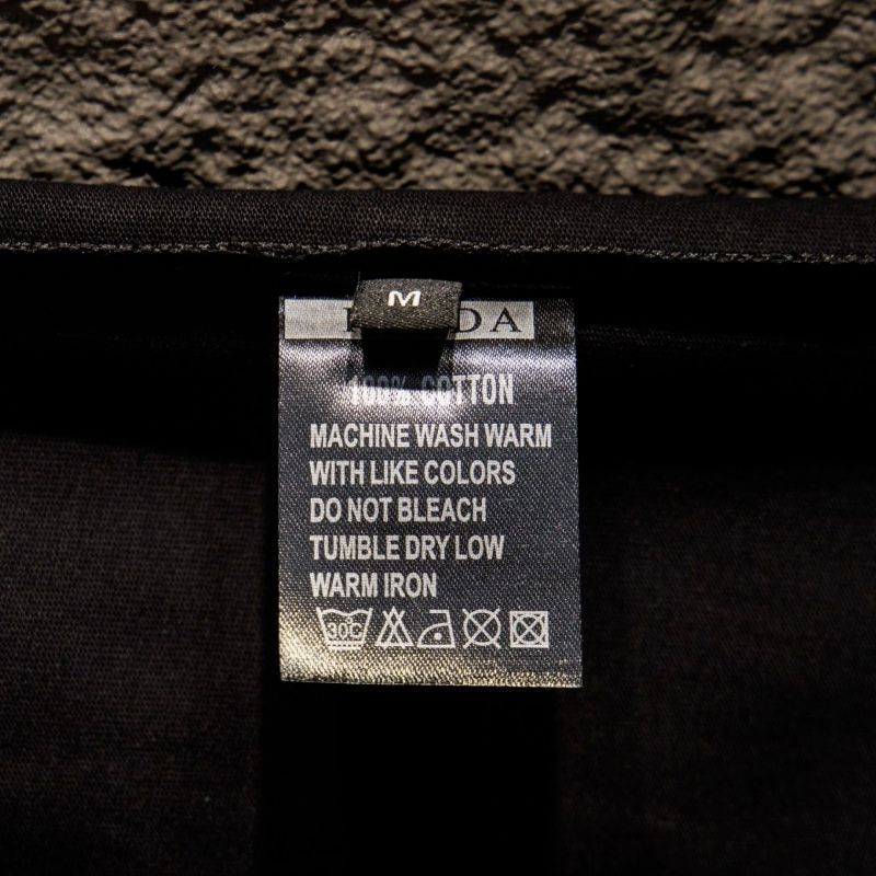 『S-XL』フロッキープリント、レタリング、ラウンドネック、ピュアコットン素材の新作半袖Tシャツ