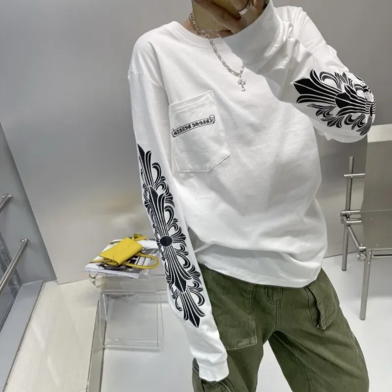 人気爆発中 着回し最強 シンプル プリント 長袖 Ｔシャツ