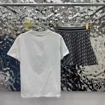 『S-L』大注目 高級感 美人度アップ フェミニン ジャカード アルファベット セットアップ