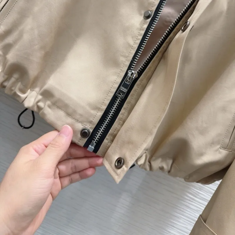『S-L』好感度UP 最愛の一着 ファッション 折り襟 ジッパー アウター