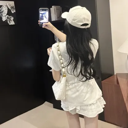 『S-L』大活躍 大人の定番 合わせやすい モード プリント チェーン 半袖 Ｔシャツ