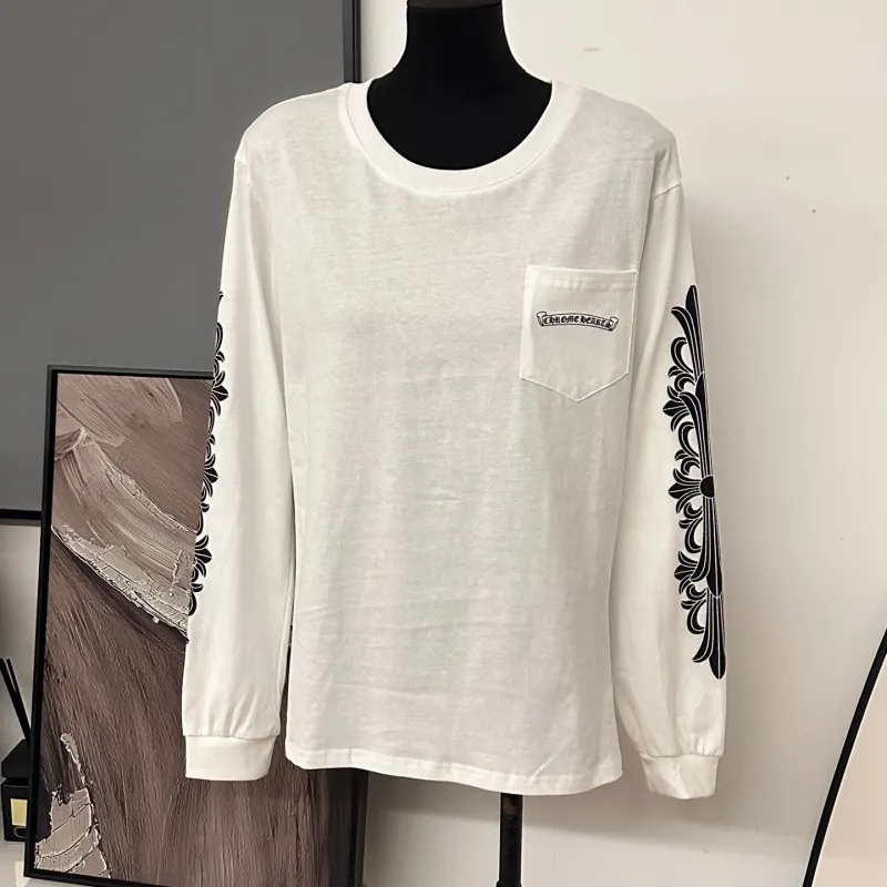 人気爆発中 着回し最強 シンプル プリント 長袖 Ｔシャツ