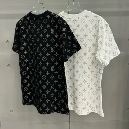 『S-L』大活躍 大人の定番 合わせやすい モード プリント チェーン 半袖 Ｔシャツ