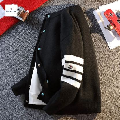 『M-4XL』ニットカーディガン、ユニセックス、新しい秋のスタイル、カジュアルで高級感があります。