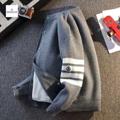 『M-4XL』ニットカーディガン、ユニセックス、新しい秋のスタイル、カジュアルで高級感があります。