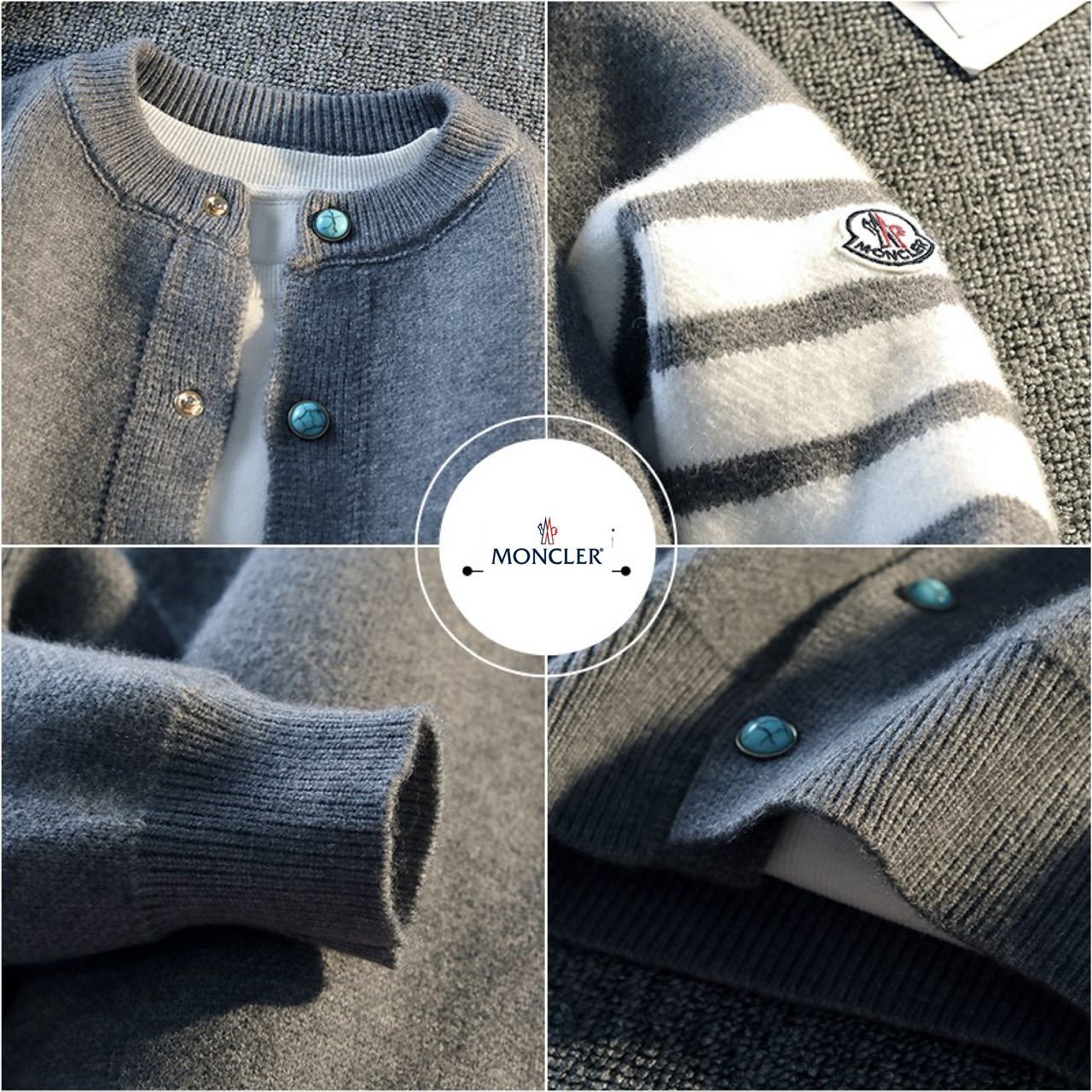 『M-4XL』ニットカーディガン、ユニセックス、新しい秋のスタイル、カジュアルで高級感があります。