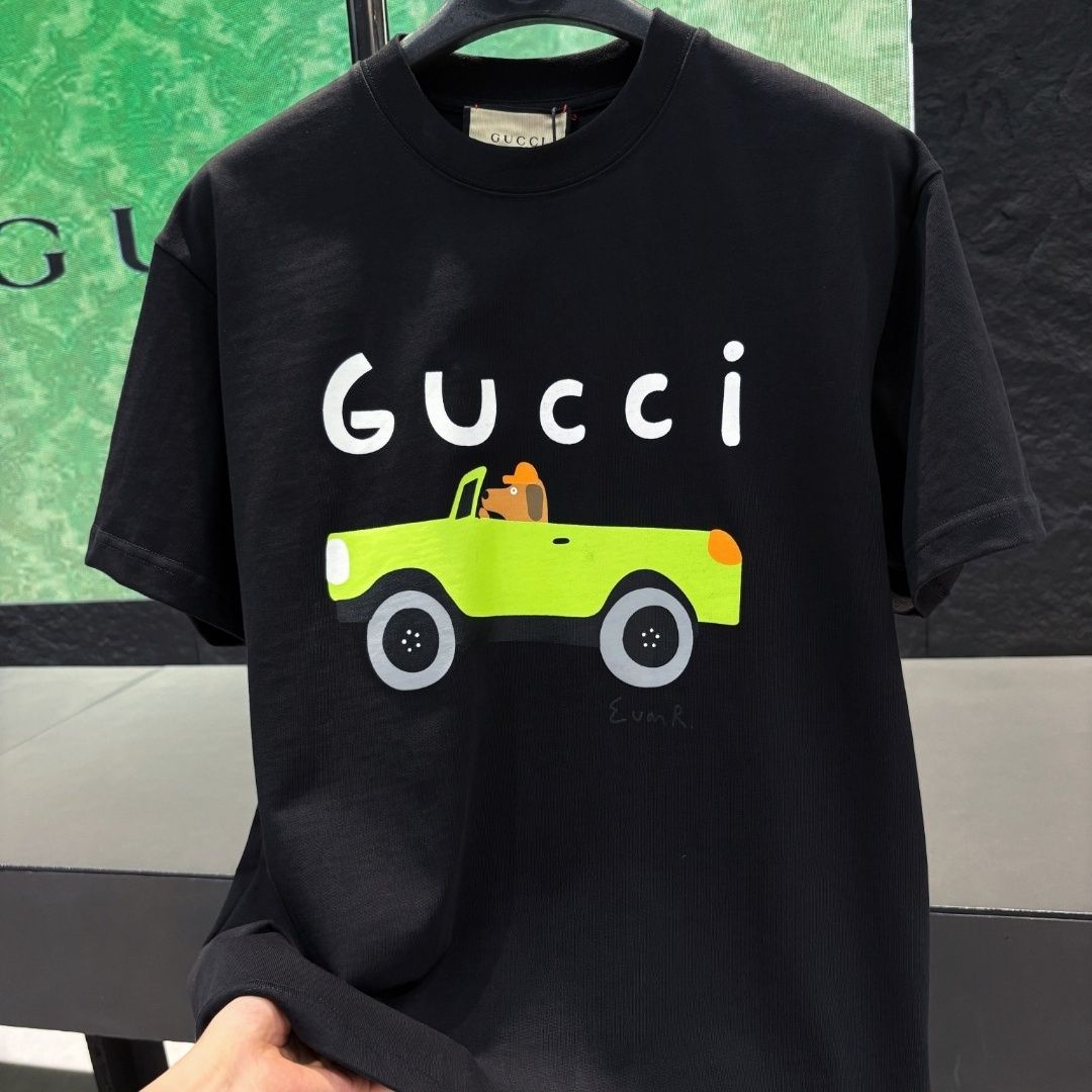 『S-XL』トレンディなプリント柄のメンズ＆レディースTシャツ。クルーネック、半袖、カジュアルなゆったりトップス。