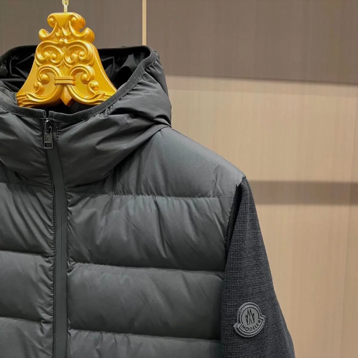 『M-5XL』フード付きのダウン入りコットンジャケット、メンズカジュアルスタイル