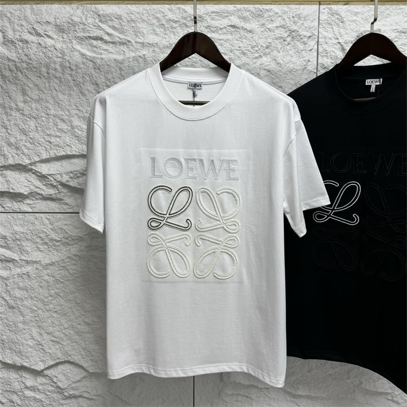 『S-XL』2026年春夏新作 シンプルでスタイリッシュな刺繍入り半袖Tシャツ