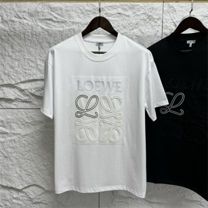 『S-XL』2026年春夏新作 シンプルでスタイリッシュな刺繍入り半袖Tシャツ