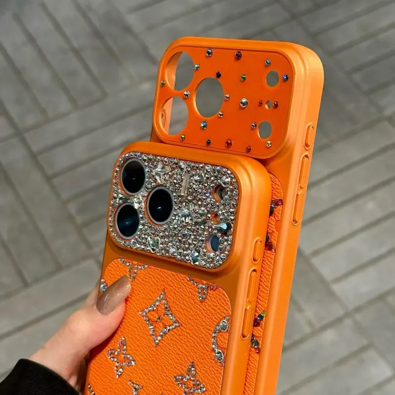 一瞬でiPhone17シリーズに見える 憧れトレンド 高品質 ラメ入り 全面保護 カッコイイ配色 スマホケース