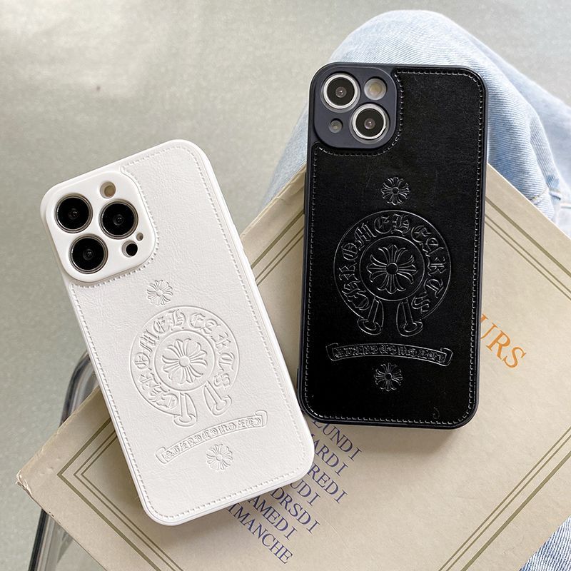 iphoneの携帯ケース レザーの質感 トレンドブランド カップルブランド