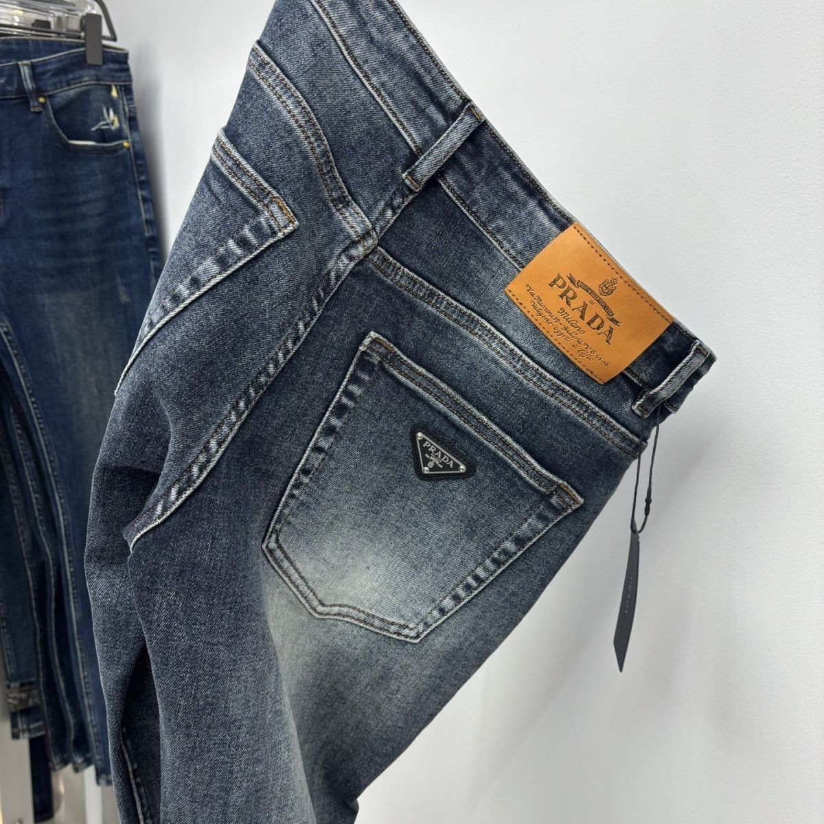 『29-38』高級メンズジーンズ、トレンディなブランド、ストレッチスリムフィット、ロングパンツ、スキニージーンズ