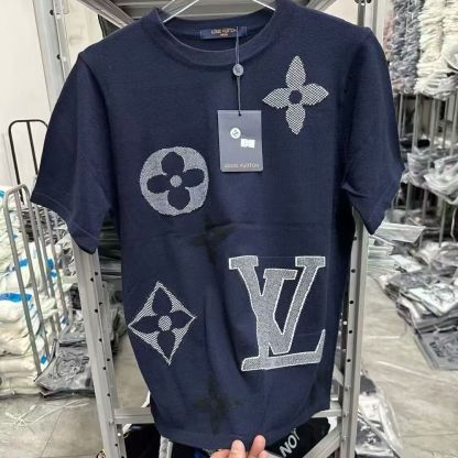 『S-2XL』新作プリント半袖Tシャツ、メンズ＆レディース レタークルーネック カジュアル 刺繍入り ルーズフィット