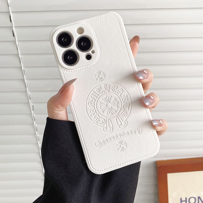 iphoneの携帯ケース レザーの質感 トレンドブランド カップルブランド