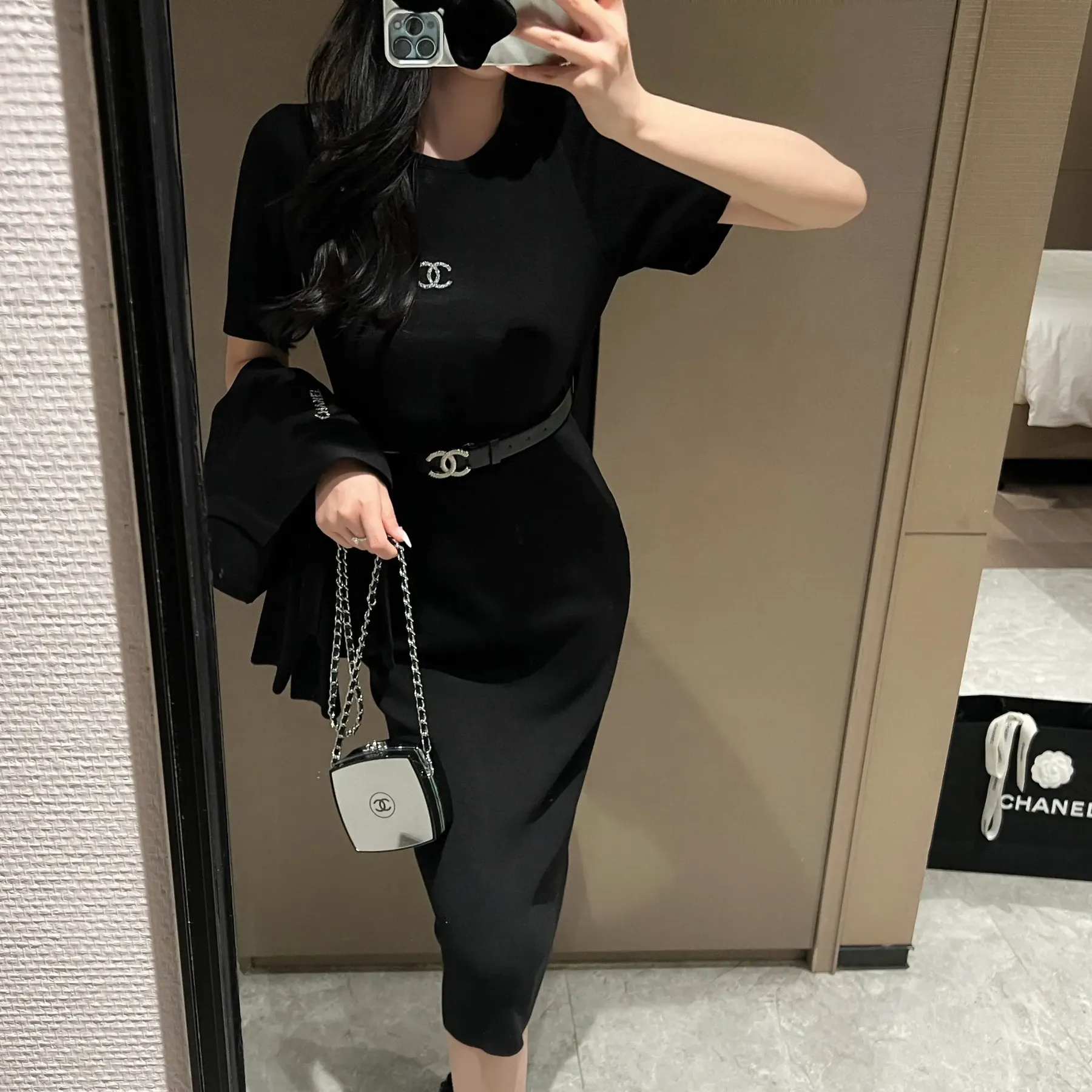 『S-L』セットアップ 高級感 着心地良い ファッション エレガント 無地 着瘦せ 快適 ワンピース＋アウター