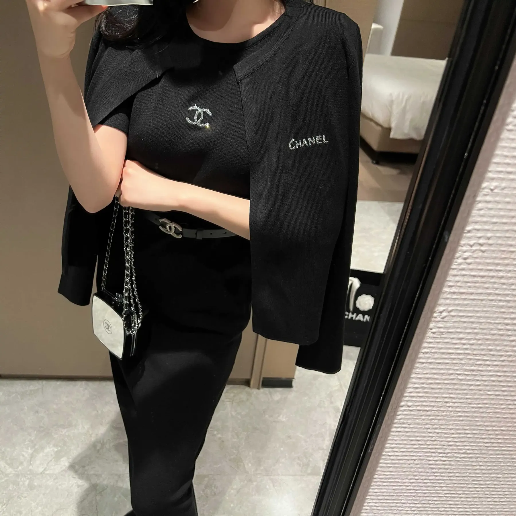 『S-L』セットアップ 高級感 着心地良い ファッション エレガント 無地 着瘦せ 快適 ワンピース＋アウター