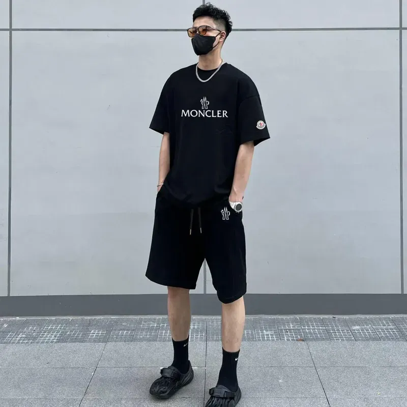 『M-3XL』着心地良い ファッションシンプル カジュアル 高品質 通気性Ｔシャツ ショートパンツ セットアップ