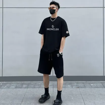 『M-3XL』着心地良い ファッションシンプル カジュアル 高品質 通気性Ｔシャツ ショートパンツ セットアップ