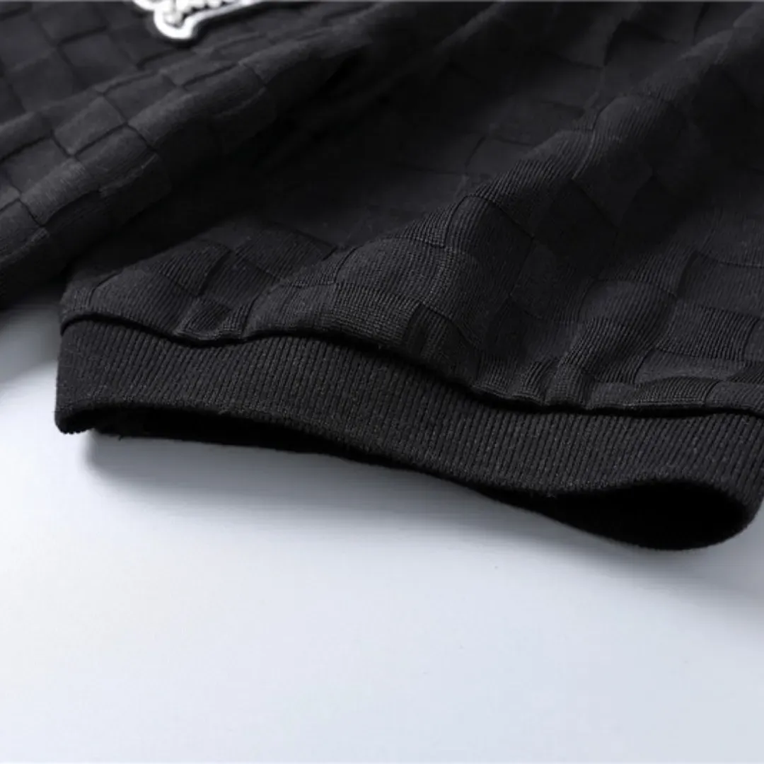 『M-3XL』着回し力抜群 新商品 通勤/OL キレカジ 折り襟 無地 薄地 メンズ ポロシャツ