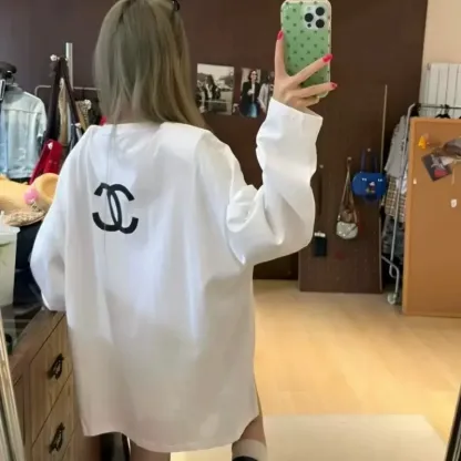 『S-5XL』人気爆発中 着回し最強 ノームコア プリント 長袖 Ｔシャツ