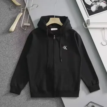 『S-4XL』激売れ中 絶対欲しい シンプル ファスナー フード付き アウター