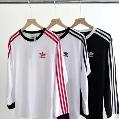 『S-3XL』おすすめ 大活躍 大人の定番 カジュアル 無地 3カラー 通気性 快適 長袖 Ｔシャツ