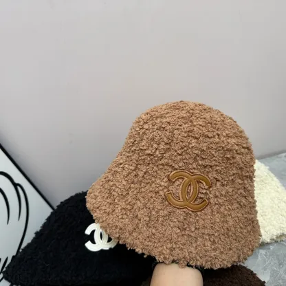 大人っぽ可愛い！暖か素材 ゆったりシルエット4カラー 帽子