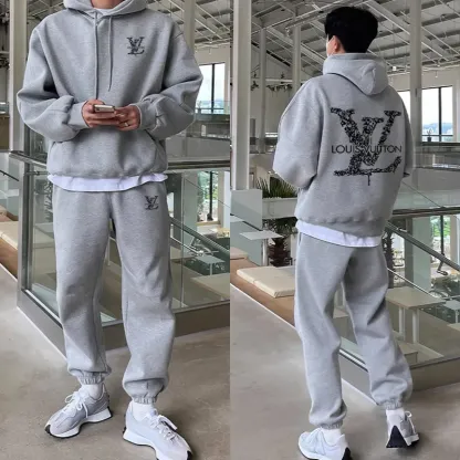 『M-5XL』大活躍 気質いい おしゃれ スポーツ シンプル 若見え パーカー セットアップ