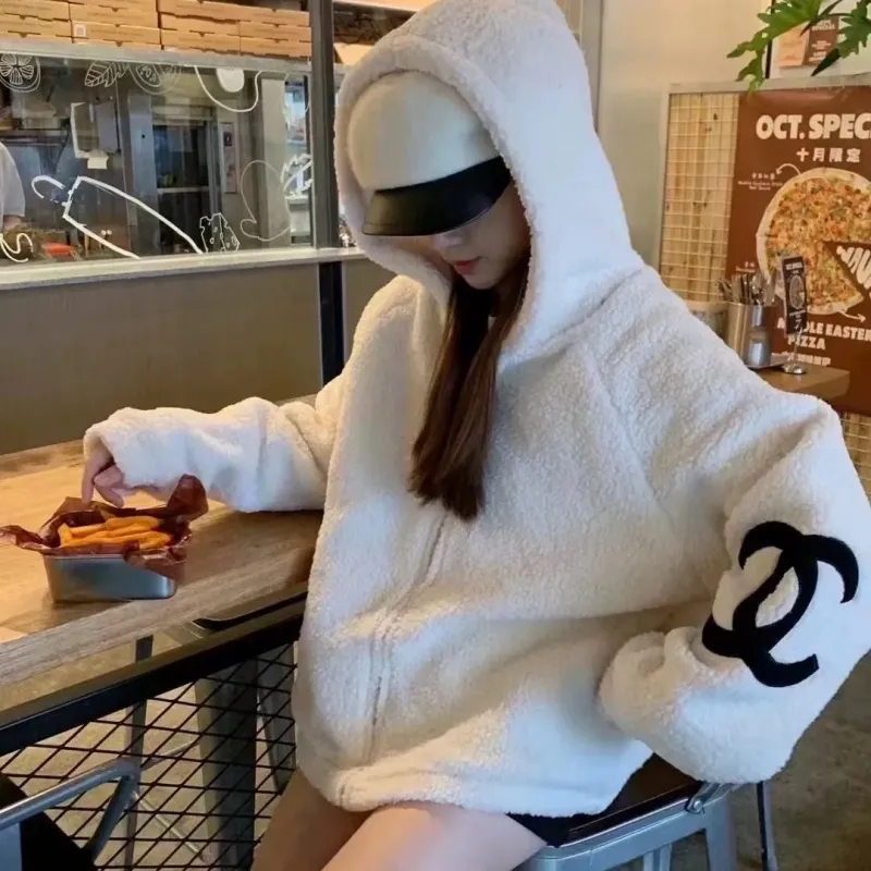 『S-L』最愛の一着 ゆるい ふわふわ 暖かい トレンド カジュアル 若見えアウター