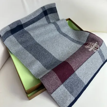 話題沸騰中 存在感 チェック柄 冬 可愛い 暖かい メンズ マフラー