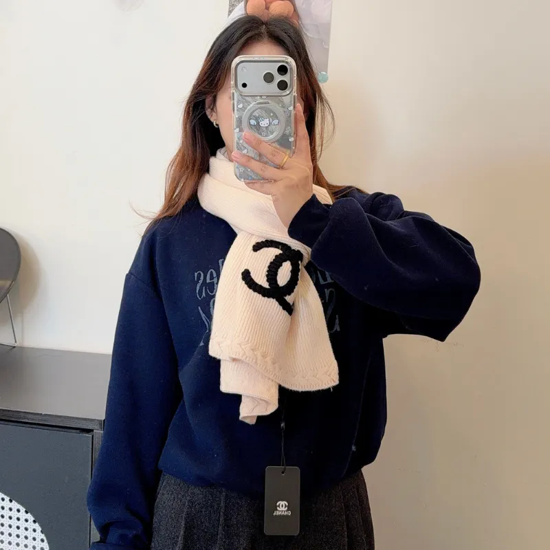 おすすめ 今季も大流行 上品 ファッション ウール 3カラー ニット生地 マフラー