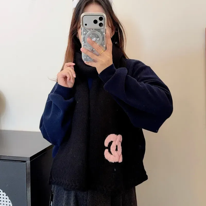 おすすめ 今季も大流行 上品 ファッション ウール 3カラー ニット生地 マフラー